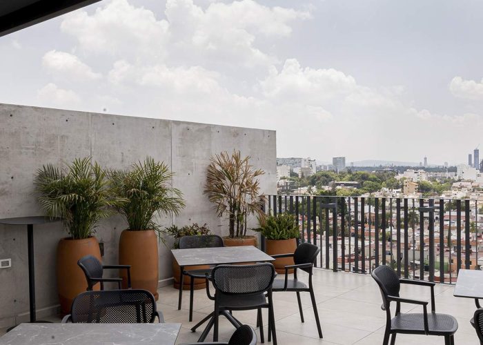 Hospedaje en Guadalajara: Terraza Asís Lapso